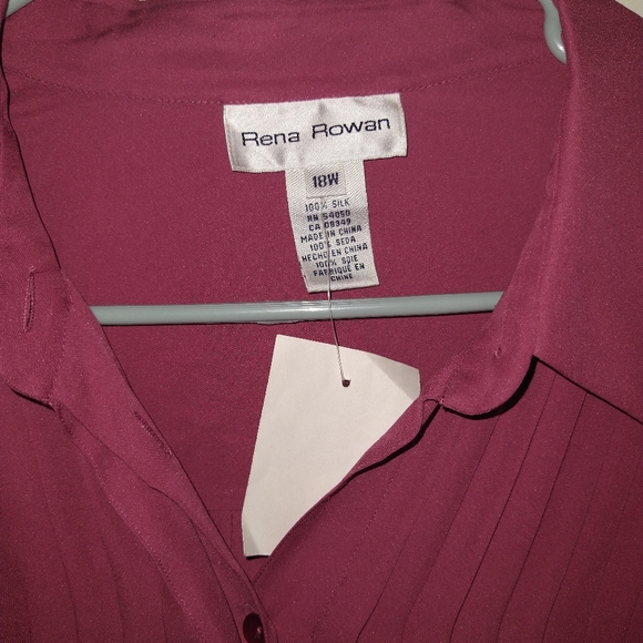 Rena Rowan Silk Blouse - Picture 2 of 3